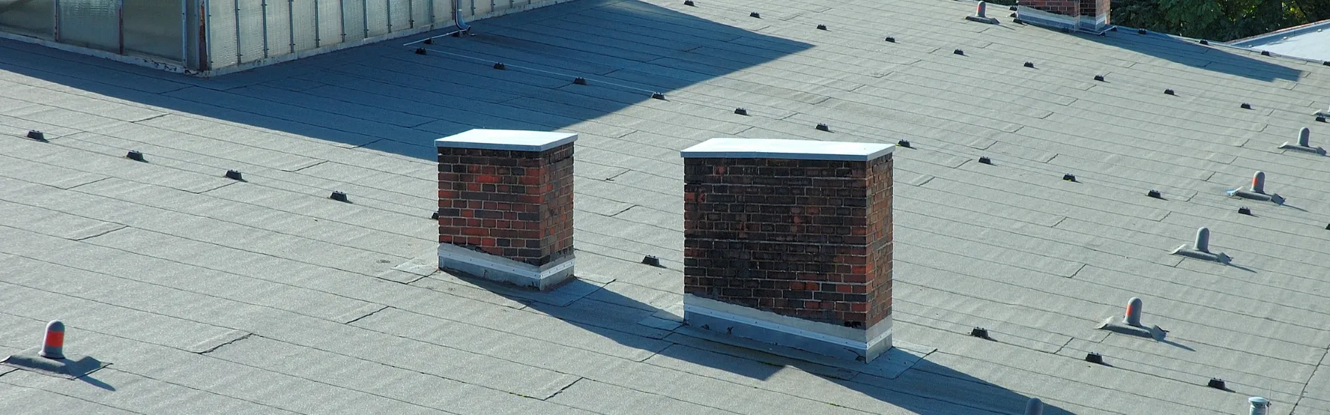 commercial flat roof